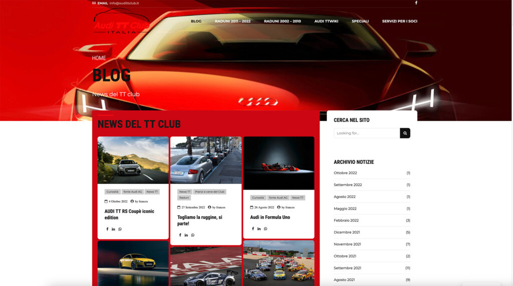 Blog Audi TT Club