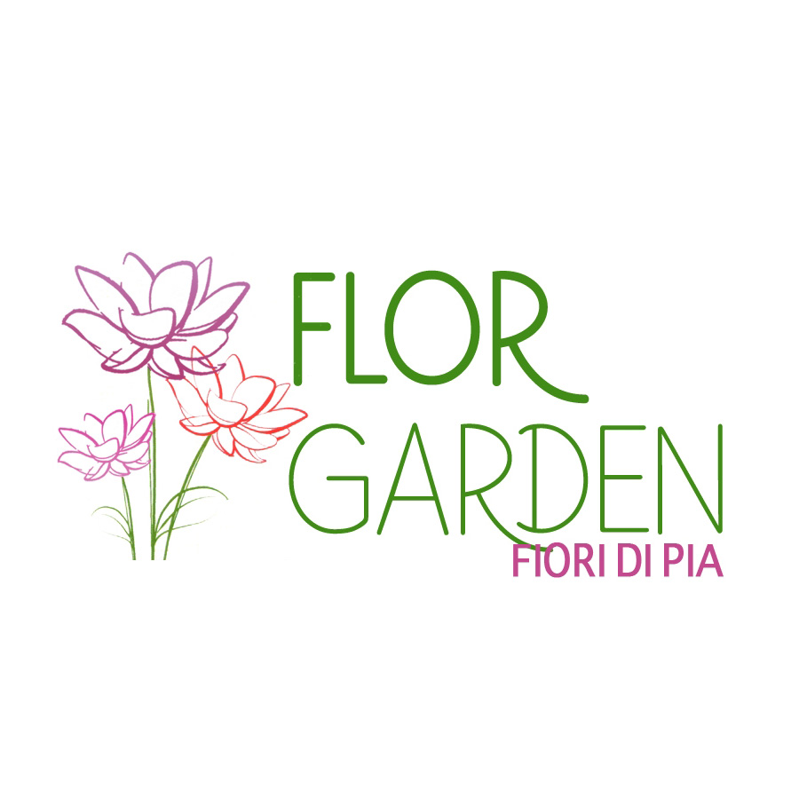 Logo Flor Garden